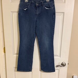 Christopher & Banks Dark Blue Straight-Leg Jeans